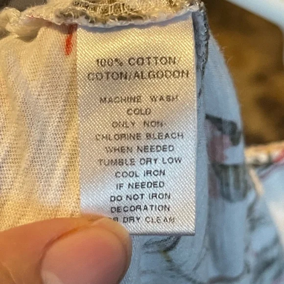 🌸 LOFT Floral Ruffle Sleeve Blouse - Vintage Soft Cotton Top - Size L - Picture 5 of 6